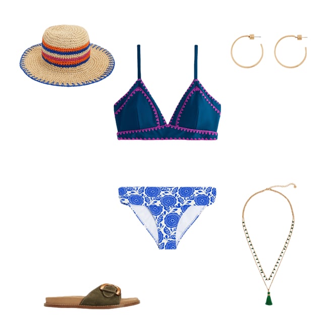 6th bundle featuring 5 items which compliment Hardware Mule Sandal, Deep Olive