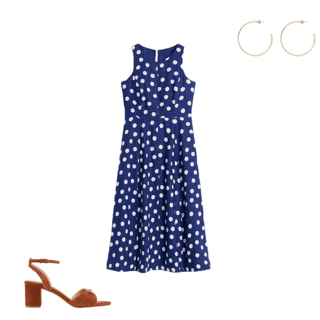 3rd bundle featuring 2 items which compliment Carla Linen Midi Dress-Starboard Blue, Painted Dot