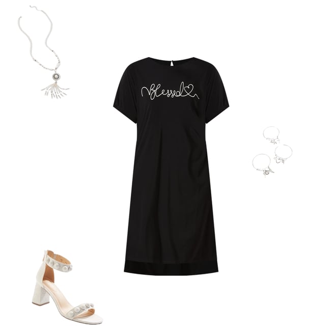  Cato Fashions | Cato Blessed Graphic Swing Dress