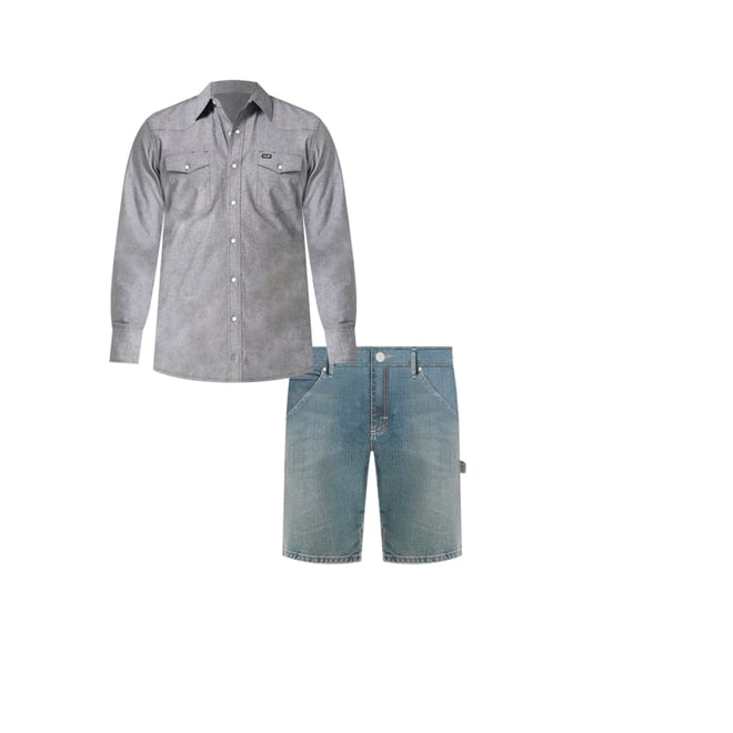 Men's Carpenter Short in Montana Ice