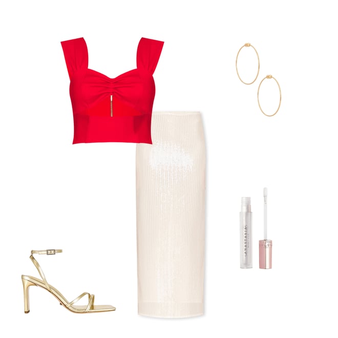 3rd bundle featuring 4 items which compliment Juliana Crop Top