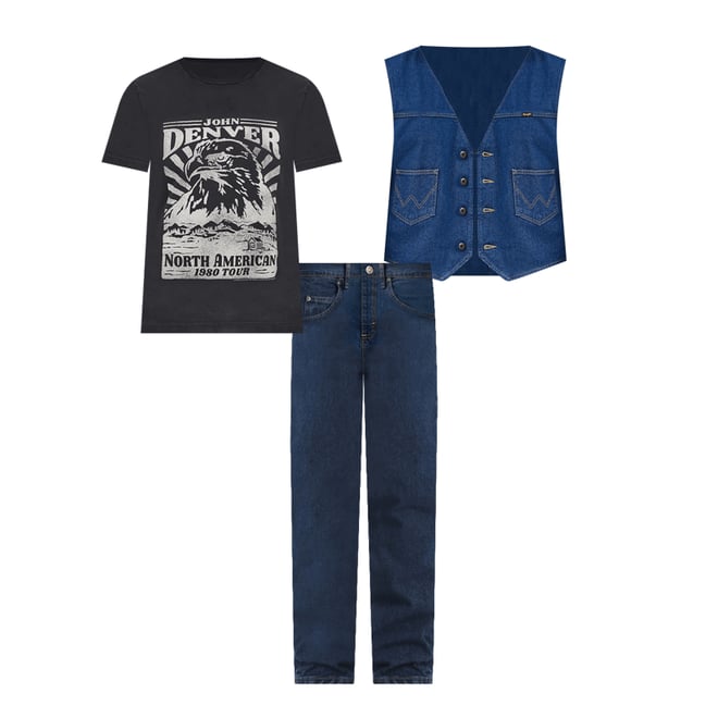 Wrangler® Unlined Denim Vest in Prewashed