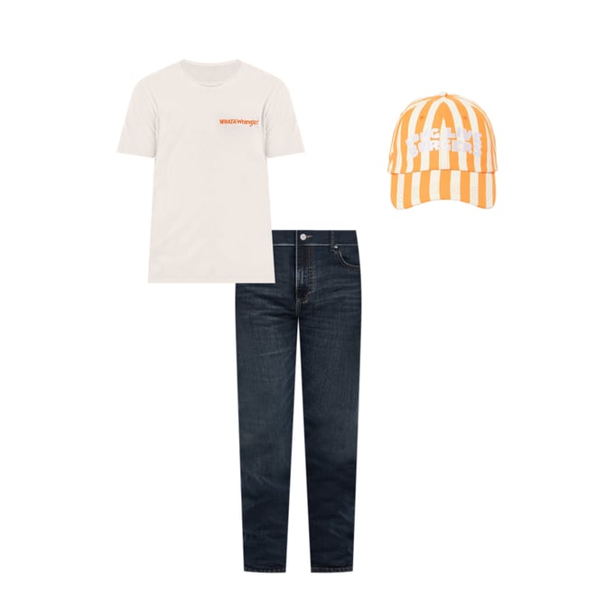 Men's Wrangler Retro® Slim Fit Straight Leg Jean in Tilden