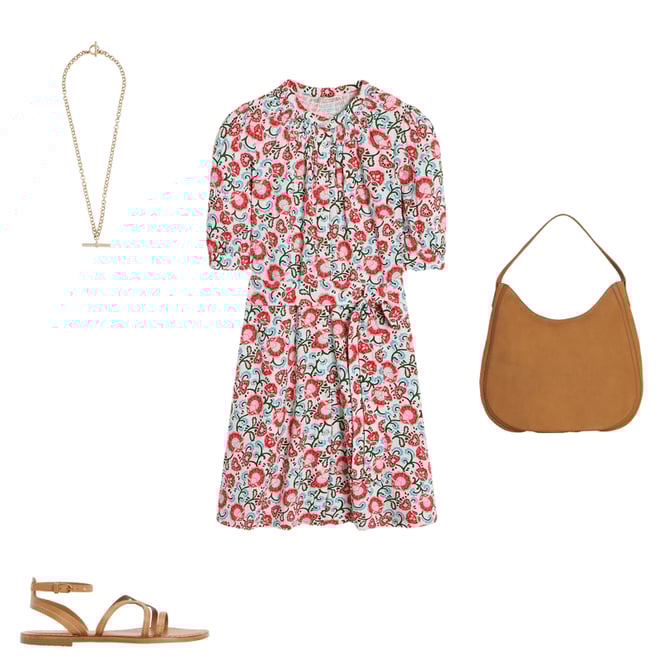 1st bundle featuring 3 items which compliment Ada Double Cloth Short Dress
