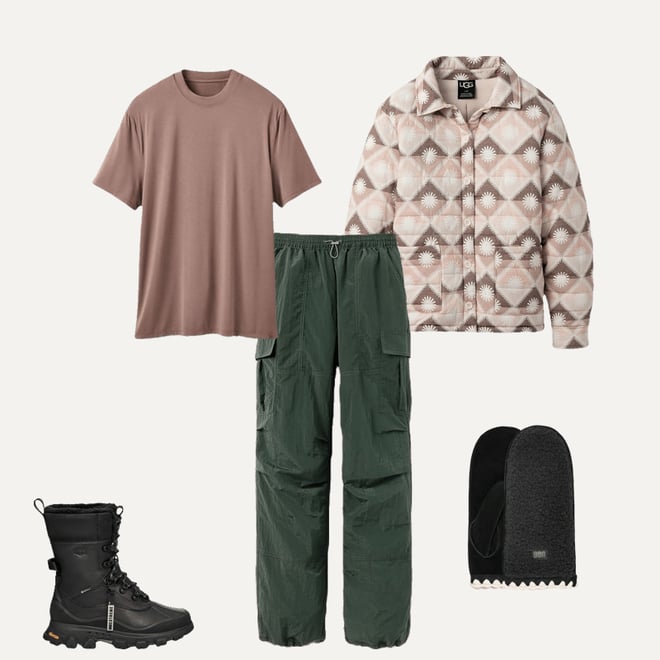 【UGG】★ミトン★ Women's UGGfluff Scalloped Mitten UGG® UGGfluff Scalloped Mitten for Women | UGG®