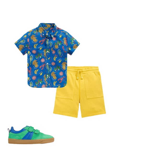 2nd bundle featuring 2 items which compliment Garment Dye Shorts-Pineapple Yellow