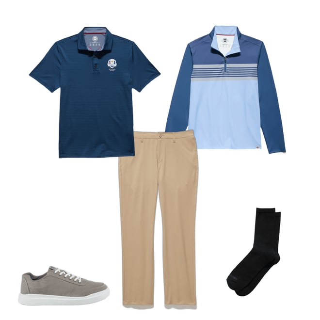 2nd bundle featuring 4 items which compliment  Madeflex Journey Stretch 1/4-Zip - Navy Combo