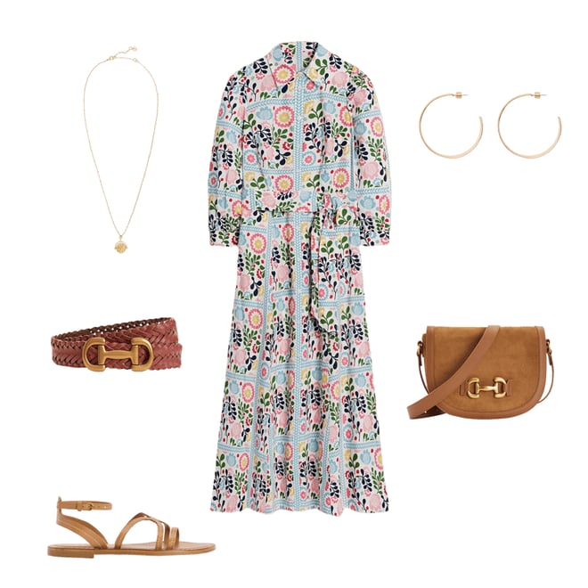 4th bundle featuring 5 items which compliment Clara Cotton Shirt Dress