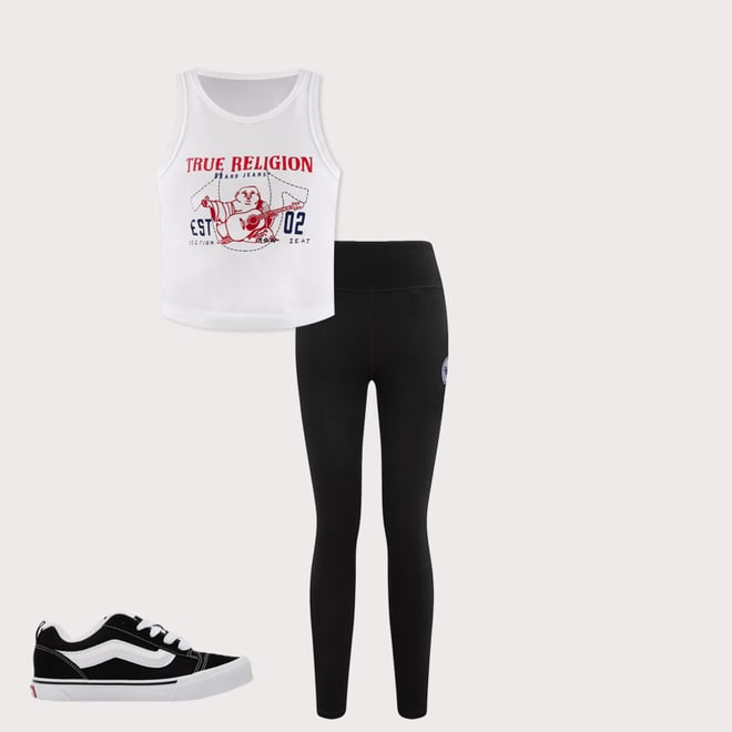 True Religion Buddha Goddess Tank Top