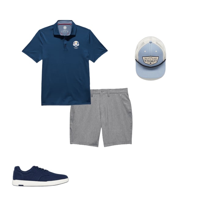 5th bundle featuring 3 items which compliment  Limited Edition Whiskey Rope Trucker Hat - Light Blue