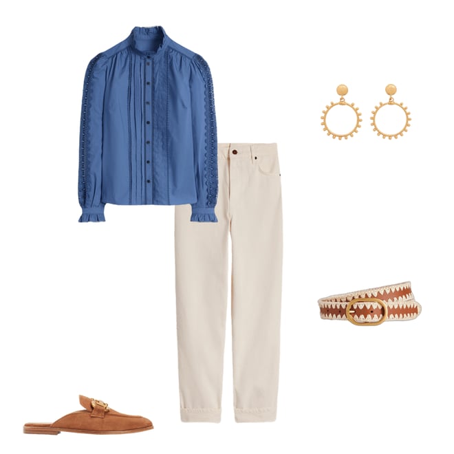 2nd bundle featuring 4 items which compliment Iris Snaffle Mule Loafers, Tan