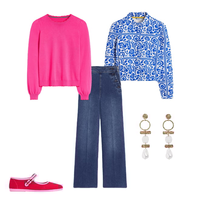 1st bundle featuring 4 items which compliment Greenwich Sailor Jeans-Mid Vintage