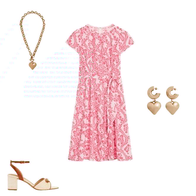 2nd bundle featuring 3 items which compliment Imo Cotton Short Dress-lvory, Vine Silhouette