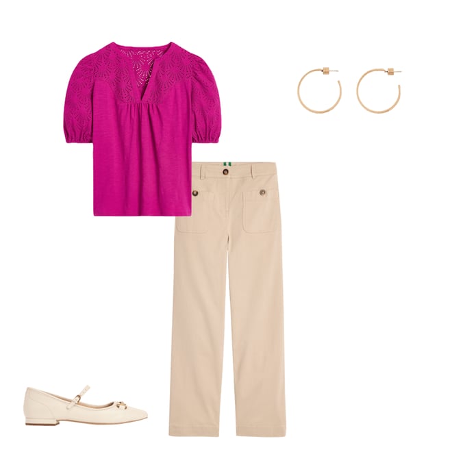 2nd bundle featuring 3 items which compliment Dolly Broderie Top