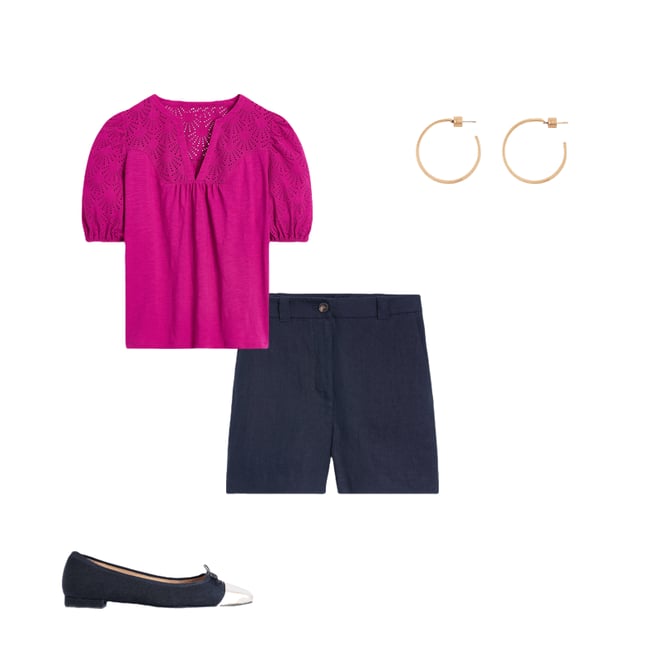 3rd bundle featuring 3 items which compliment Dolly Broderie Top
