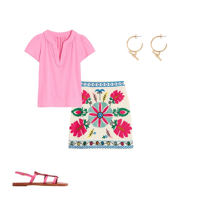 3rd bundle featuring 3 items which compliment Ava Short Sleeve Top