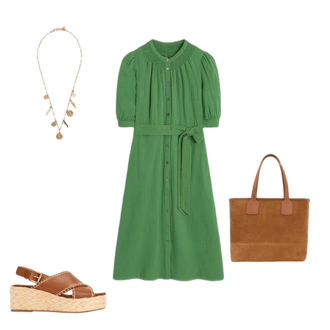 2nd bundle featuring 3 items which compliment Suede Tote Bag-Tan