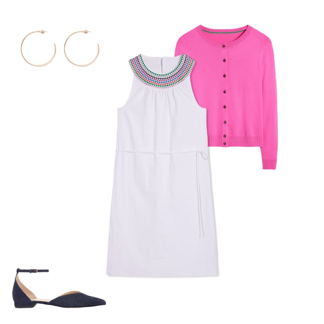 2nd bundle featuring 3 items which compliment Emilia Cotton Crew Cardigan-Tickled Pink