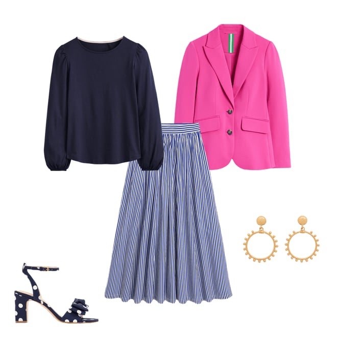 6th bundle featuring 4 items which compliment Marylebone Ponte Blazer