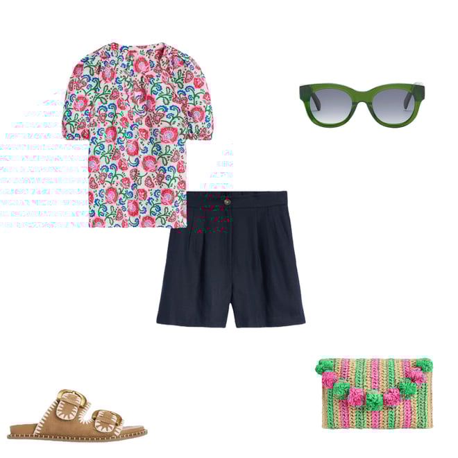 4th bundle featuring 4 items which compliment Brooke Linen Top