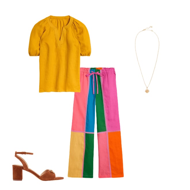 3rd bundle featuring 3 items which compliment Islington Linen Trousers