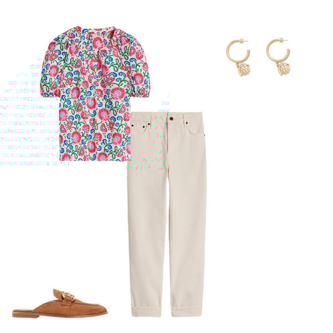 3rd bundle featuring 3 items which compliment Brooke Linen Top
