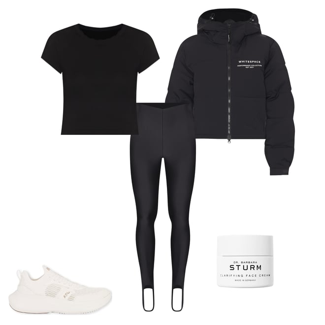 1st bundle featuring 4 items which compliment Cropped Puffer Jacket