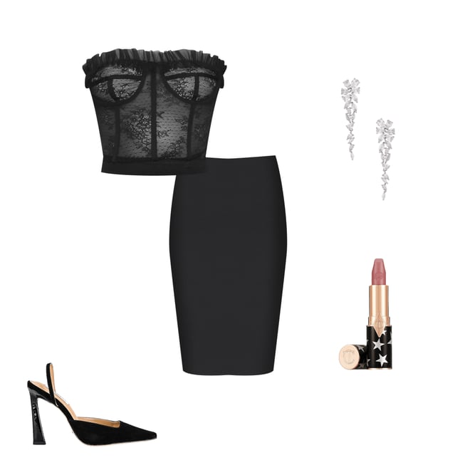 2nd bundle featuring 4 items which compliment Slim Midi Skirt