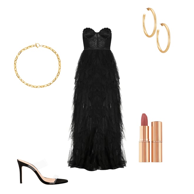 3rd bundle featuring 4 items which compliment X REVOLVE Bustier Gown
