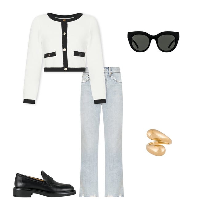 3rd bundle featuring 4 items which compliment Bruni Jacket