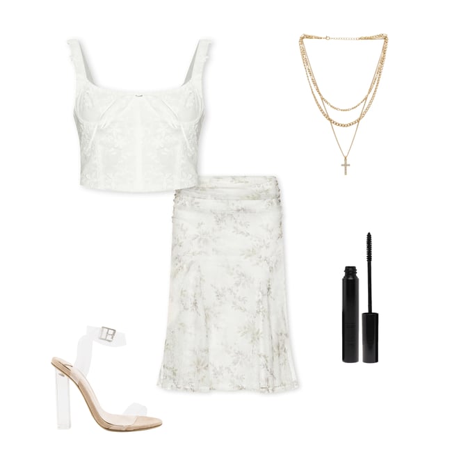 1st bundle featuring 4 items which compliment Avery Midi Skirt