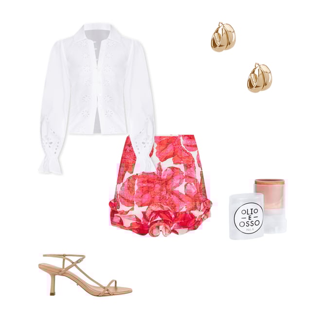 2nd bundle featuring 4 items which compliment Tess Button Up Shirt