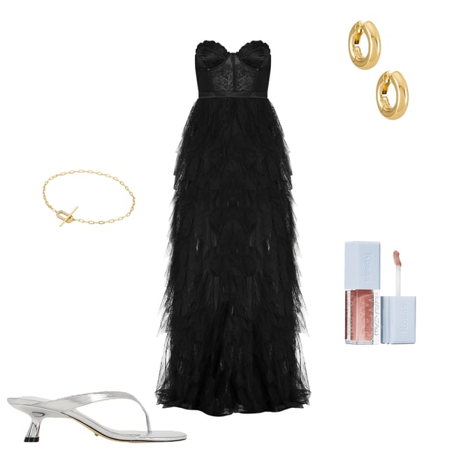 1st bundle featuring 4 items which compliment X REVOLVE Bustier Gown