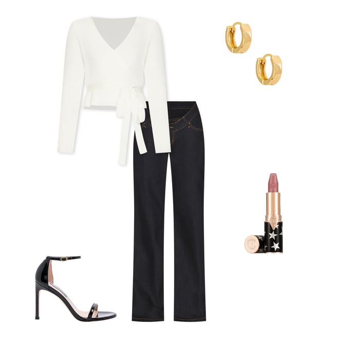 525 Kira Top in Chalk | REVOLVE