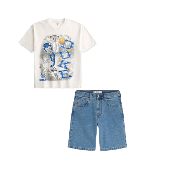 Boxy Duke University Graphic Tee