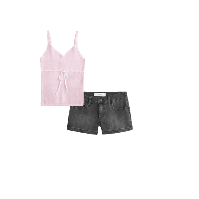 Tie-Front Sweater Tank