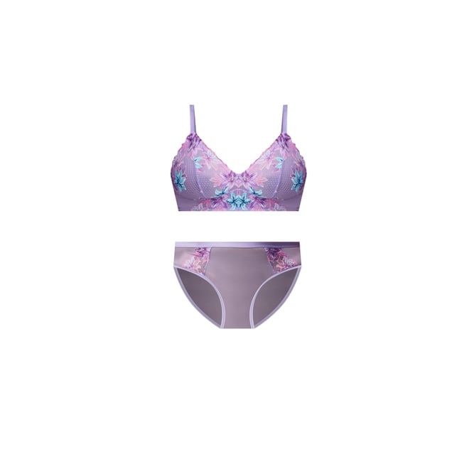 Lace Mid-Rise Hipster Panty