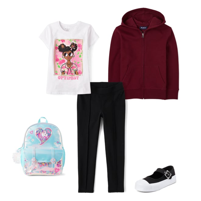 2nd bundle featuring 4 items which compliment Kids Fleece Zip Up Hoodie