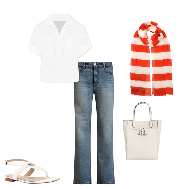 送料関税込み☆ LAUREN RALPH LAUREN HIGH-RISE WIDE-LEG デニム s7-AI211969378001_lifestyle?