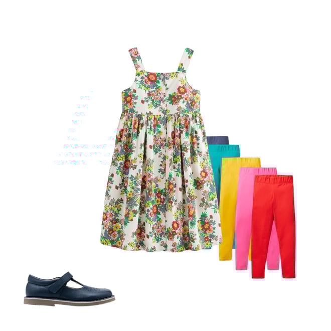 2nd bundle featuring 2 items which compliment Remy Button Through Dress-Ivory Flower Bunch