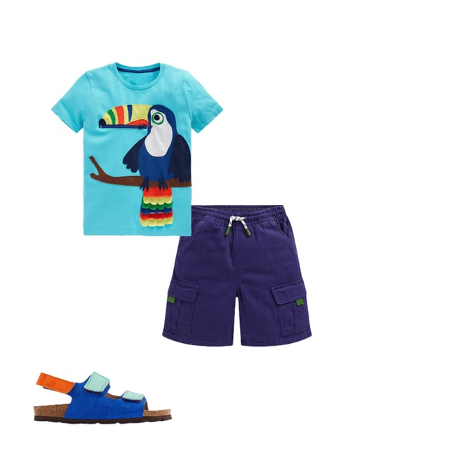 4th bundle featuring 2 items which compliment Everyday Cargo Shorts-Starboard Blue