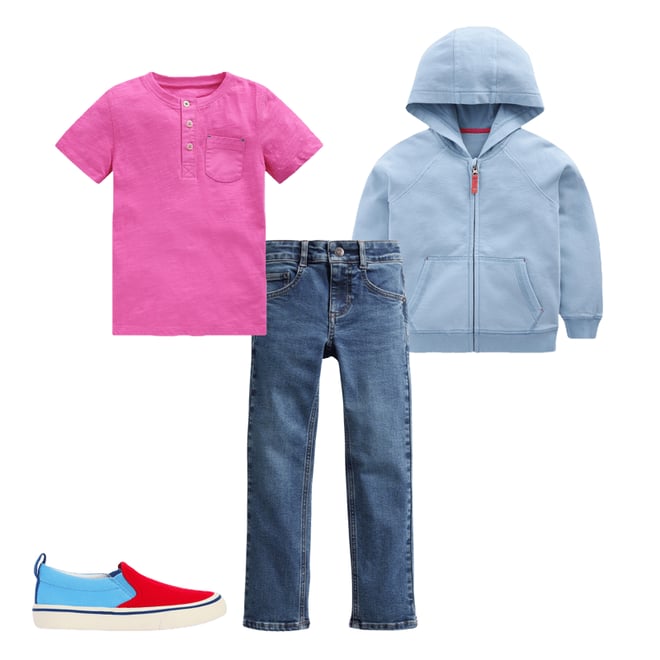 3rd bundle featuring 3 items which compliment Adventure-flex Slim Jeans, Mid Vintage