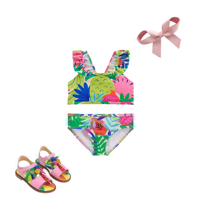 6th bundle featuring 2 items which compliment Fun Leather Sandals-Jungle