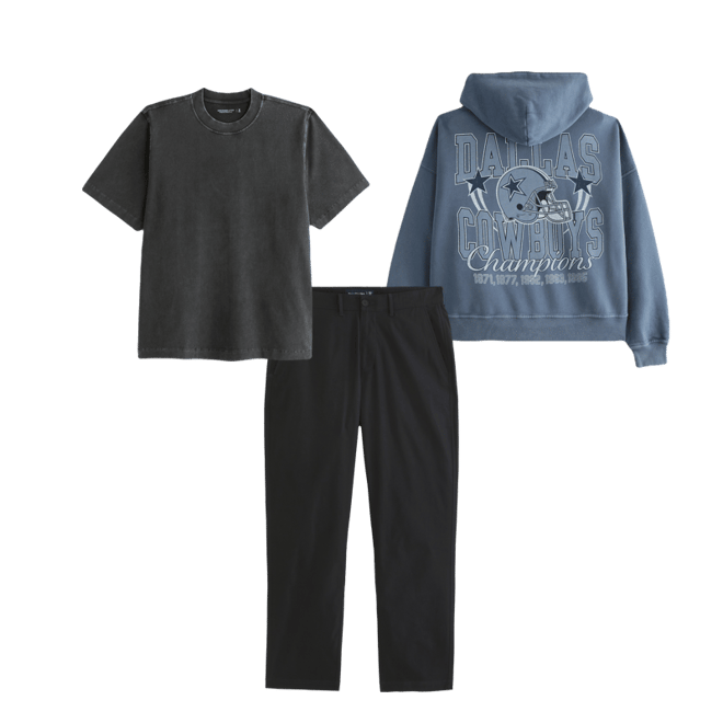 Dallas Cowboys Cropped Full-Zip Hoodie