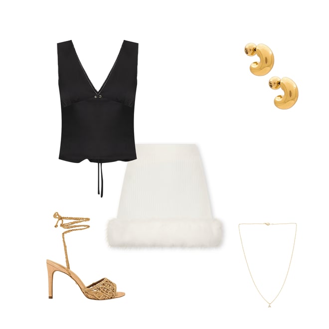 1st bundle featuring 4 items which compliment Fran Mini Skirt