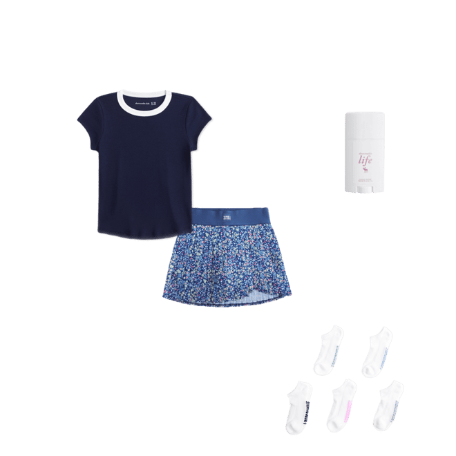 ypb pleated skort