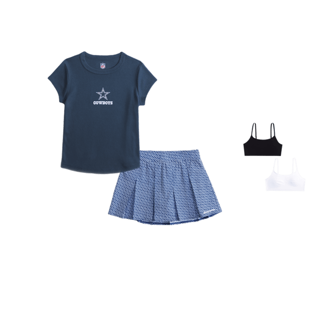 dallas cowboys graphic baby tee
