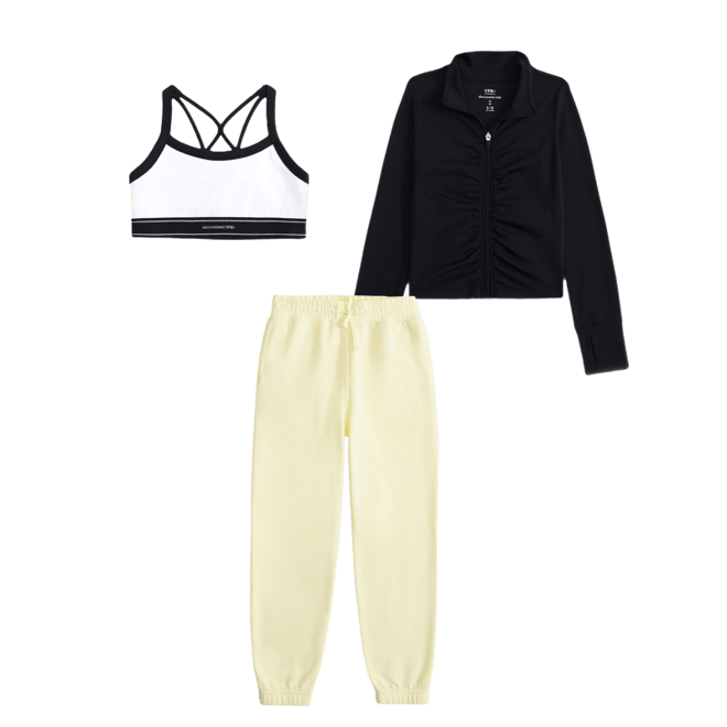 ypb ruched full-zip