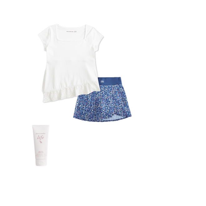 ypb pleated skort