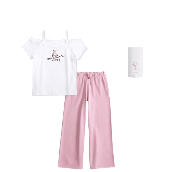 off-the-shoulder graphic tee